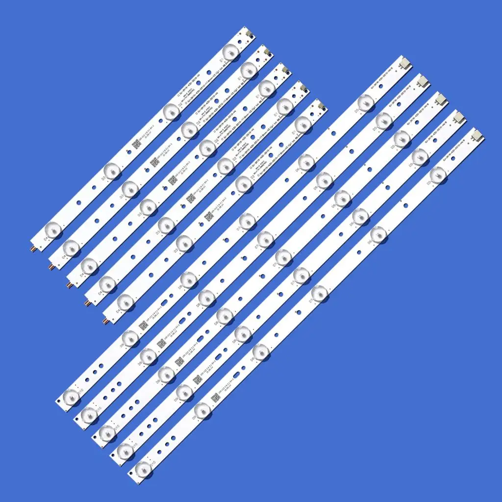 

NEW 5pcs LED backlight strip for L42F220B L42P60BD 43LH500T 43PFT4131 43PFS5301 GJ-2K15-2K16-430-D510-V4 LB43013 V0 43PFF5650