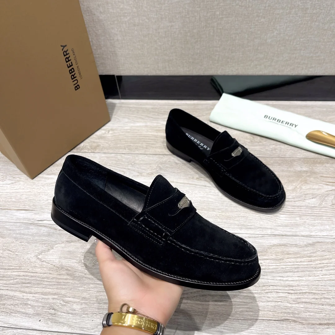 Мужская Burberry повседневная обувь из натуральной кожи Дышащий и стильный подходит