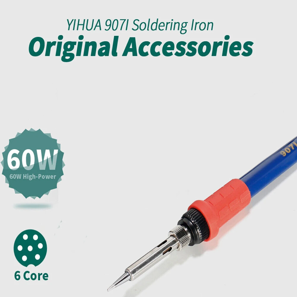

Паяльник YIHUA 939BD + 898BD + 995D 853D с 6 контактами и ручкой