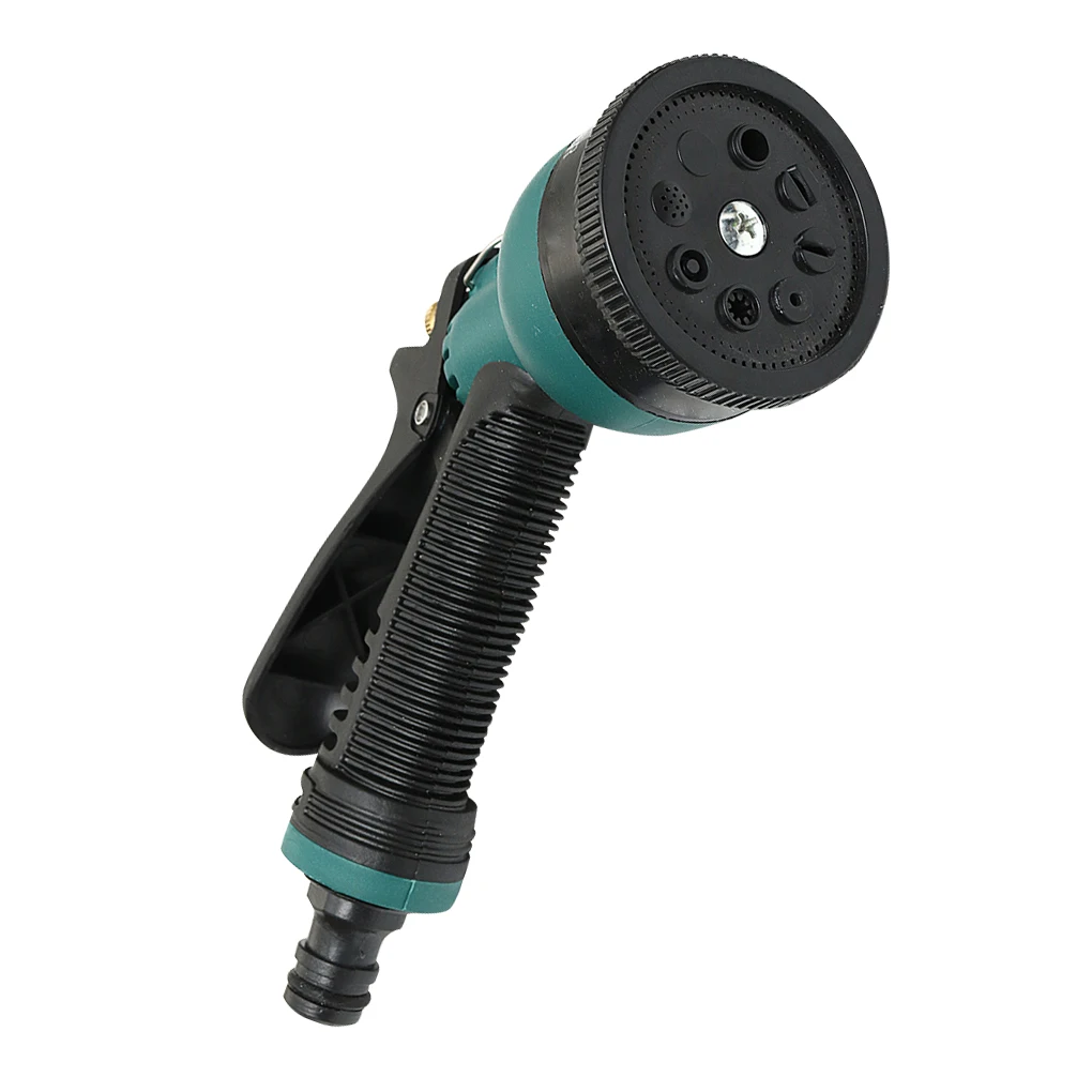 

Новый садовый распылитель воды, садовый шланг, насадка с регулируемыми узорами, ручной пистолет высокого давления с рукояткой, триггер для ...