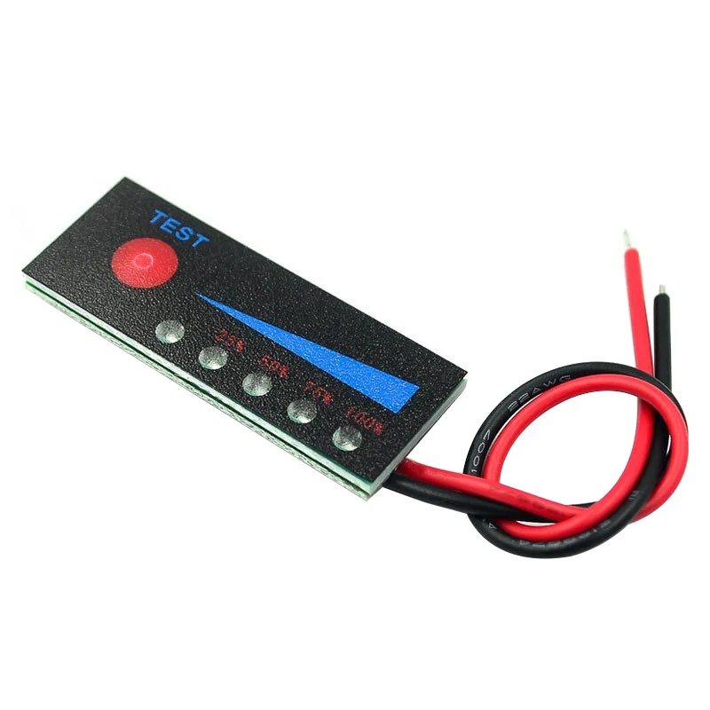 Индикатор уровня батареи 18650 Lipo литиевый тестер емкости 1S 2S 3S Φ 6S 7S 12V 24V 36V 48V модуль