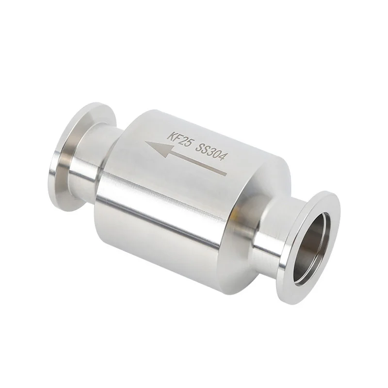 

Вакуумный обратный клапан KF 304 нержавеющая сталь