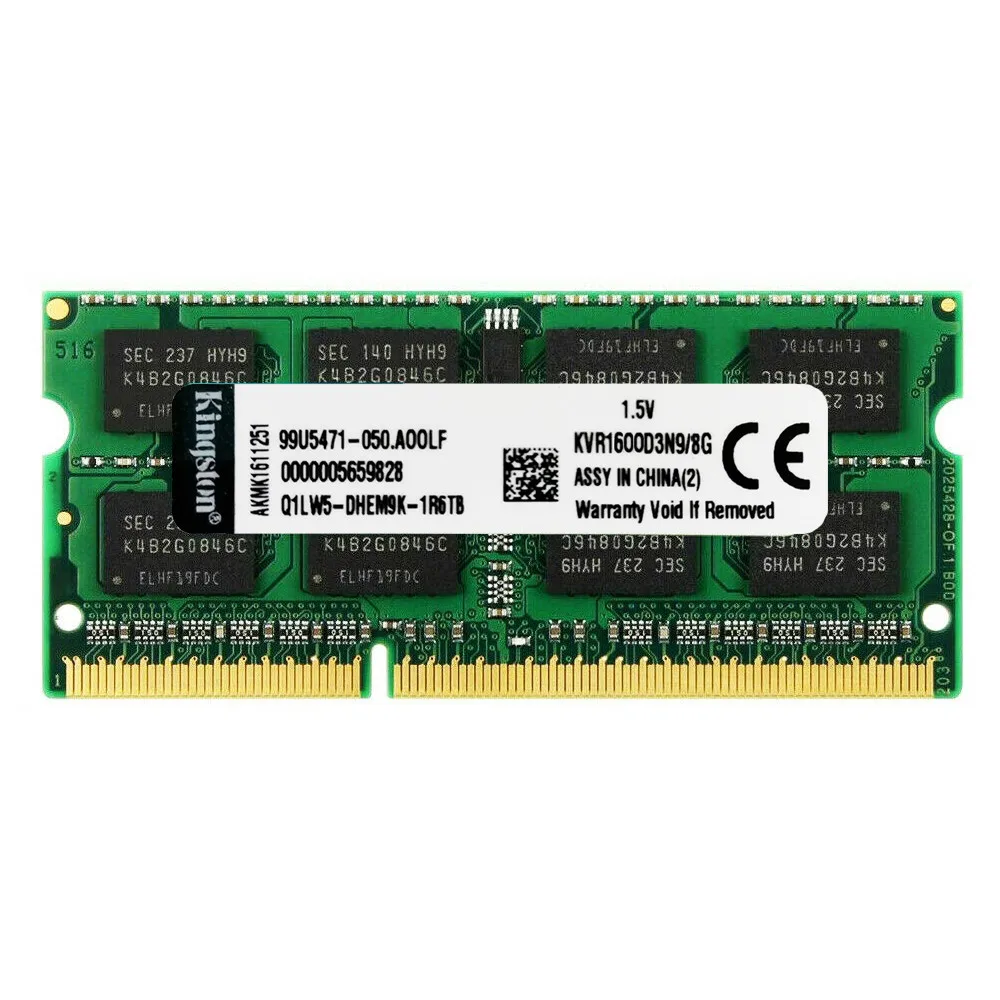 

DDR3 8GB 4GB 16GB laptop Ram 1066 1333 1600 MHZ PC3 8500 10600 12800 1.5V 2RX8 DDR3L 204pin Sodimm Notebook memory