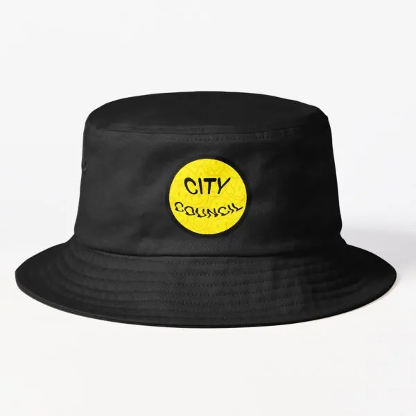 

City Council Bucket Hat Bucket Hat Hip Hop Fishermen Caps Solid Color Black Spring Boys Women Sport Cheapu Fish Outdoor Sun