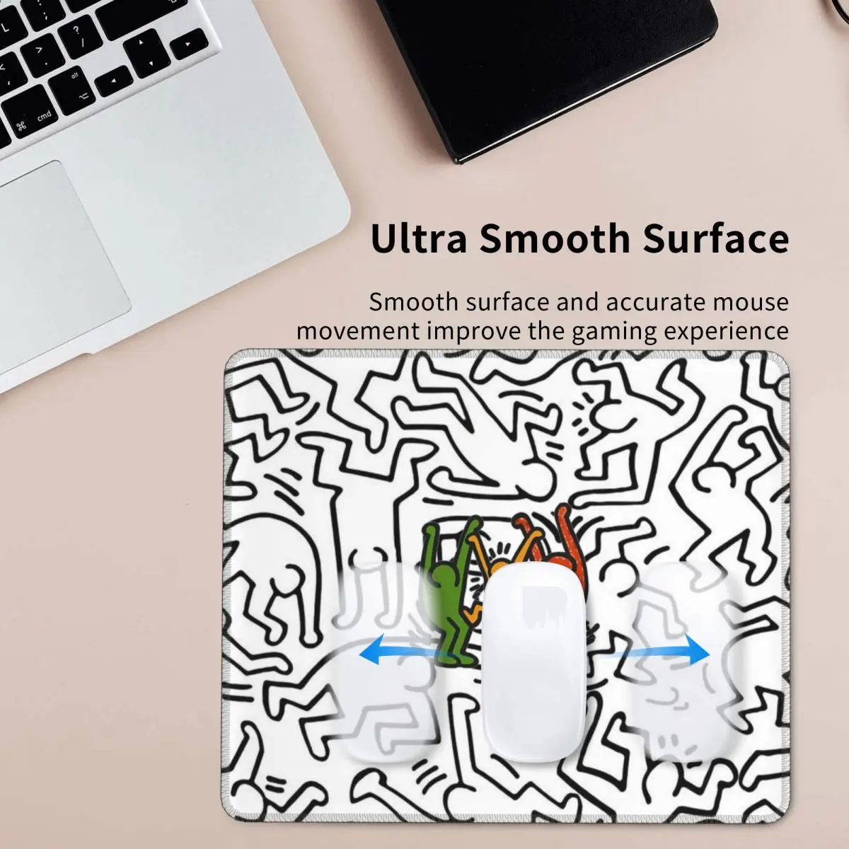 Игровой коврик для мыши с рисунком граффити и рэп компьютерный Коврик