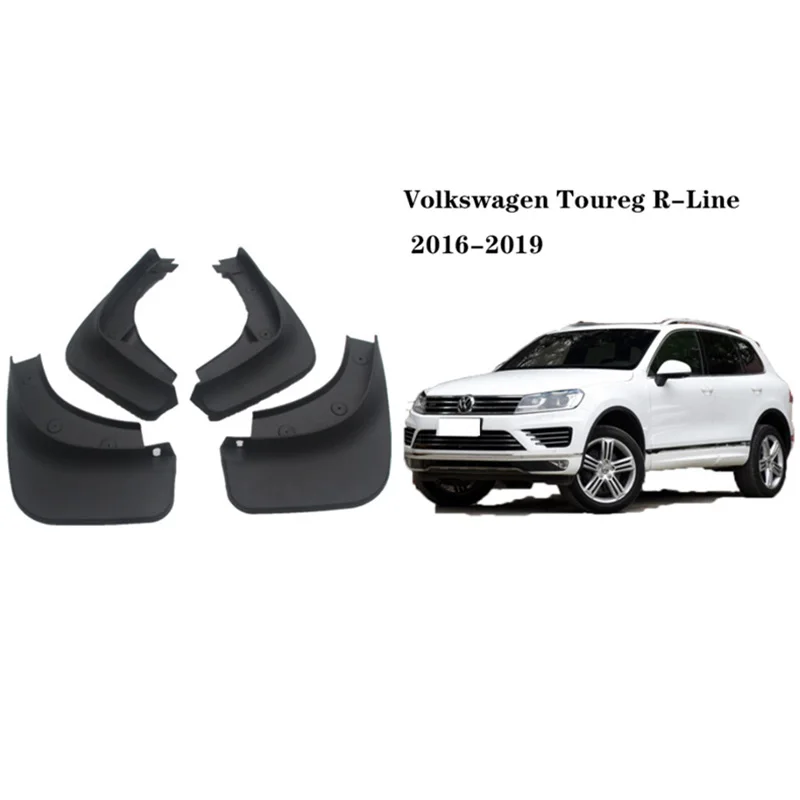 4 шт./компл. Автомобильные Брызговики для Volkswagen VW Touareg R-line 2017 2018 2019 R Line брызговики -