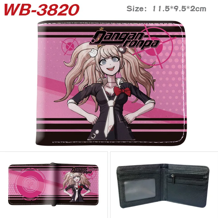 E-Mell Danganronpa: Trigger Happy Havoc Monokuma Naegi Makoto Kirigiri Kyoko yasuhiro taeko Junko Enoshima Short Wallet