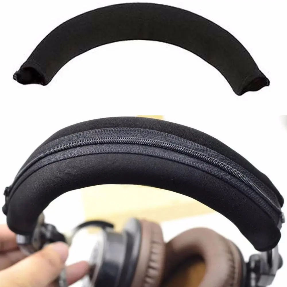

Headphone Protector Zipper Headband For Audio Technica ATH MSR7 M20 M30 M40 M40X M50X SX1 headphone Accessories