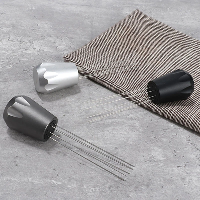

Stainless Steel Needle Style Coffee Tamper Distributor Espresso Coffee Stirrer Hand Coffee Powder Distribution Leveler Tool