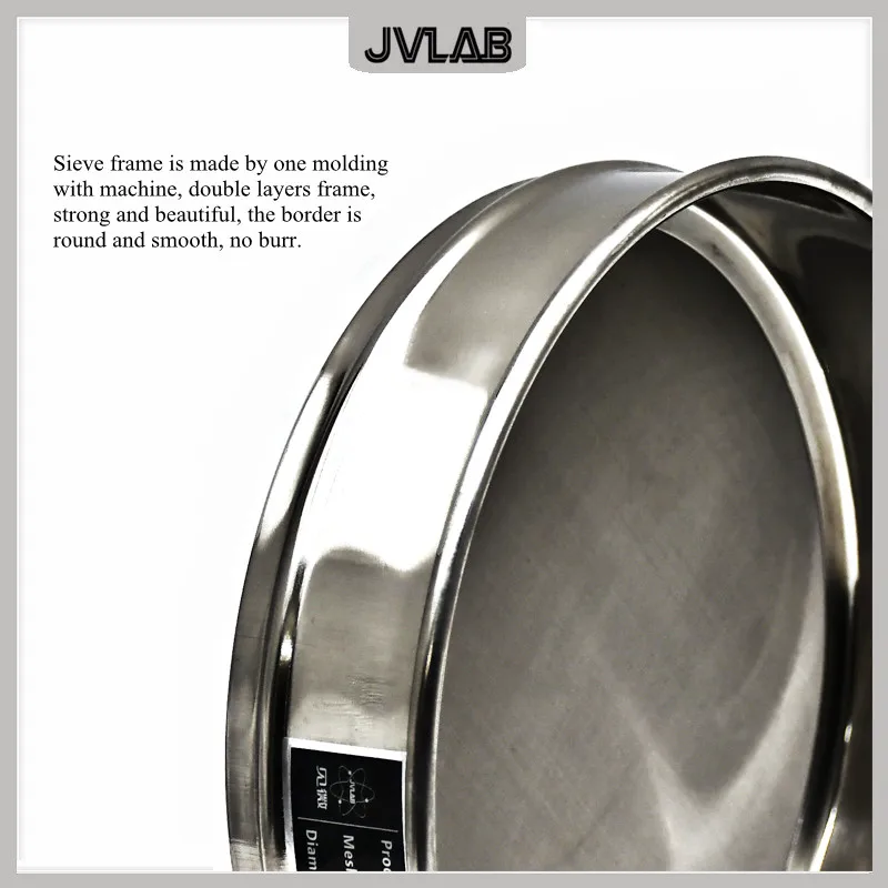 Лабораторный анализатор сито для отбора проб стандартное из нержавеющей стали