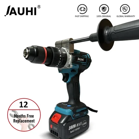 Беспроводная ударная дрель JAUHI для аккумулятора Makita 18 В