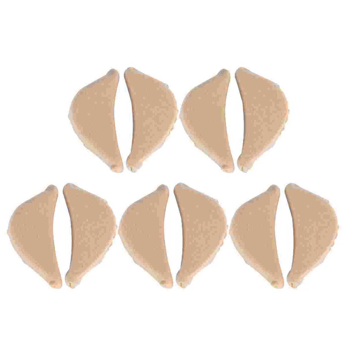 

5 Pairs Toe Filler Inserts Toe Plug Reusable Shoe Filler Pads Unisex Shoe Inserts for Men Shoes Too Big Inserts