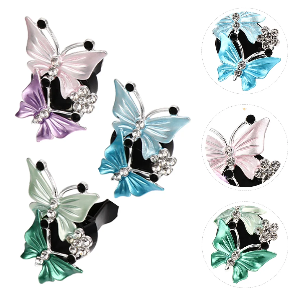 

Bling Butterfly Car Air Vent Diffuser with Natural Aromatherapy Charm for Car Interior Decoration