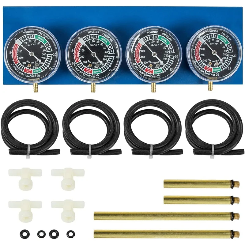

Universal Motorcycle 4 Carburetor Synchronizer Synchronization Tool Compatible with for Suzuki 550 650 750 Radian 600