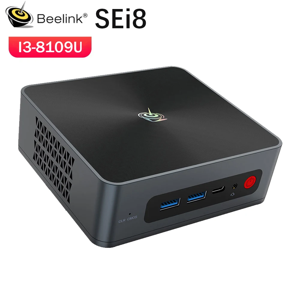 Beelink SEi8 8-й процессор Intel Core телефон Windows 10 Мини ПК DDR4 16 Гб 500 SSD 2 4G Φ WIFI 1000M LAN BT4.0