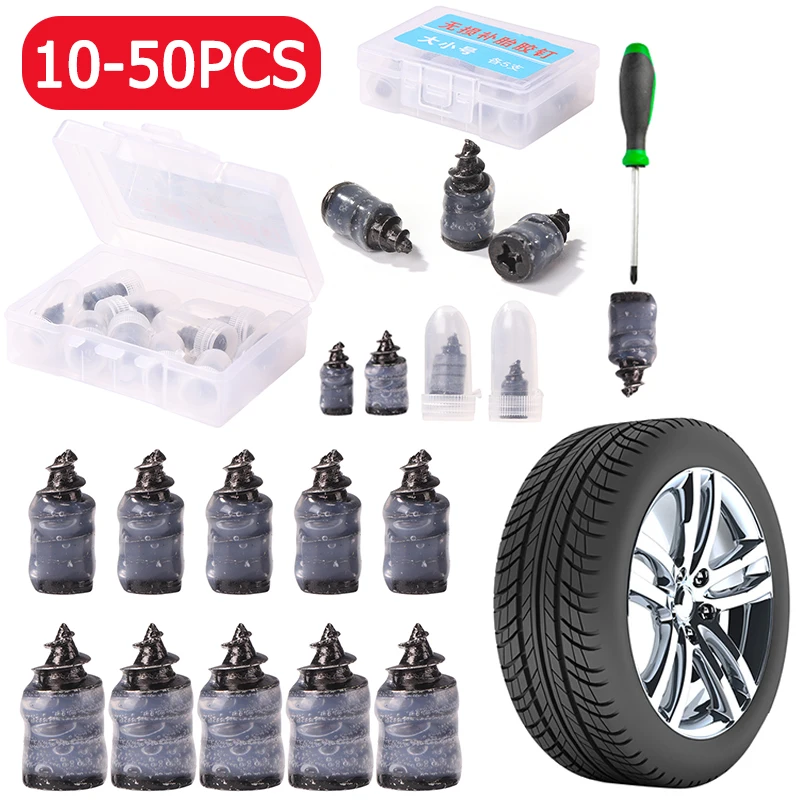 

10-50 шт Универсальные вакуумные шины для ремонта гвоздей для автомобильных грузовиков мотоцикл Скутер велосипед шины Прокол ремонт бескаме...