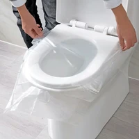50pcs disposable toilet seat cover waterproof safety travelcamping bathroom accessiories mat toilet paper pad bathroom accessi