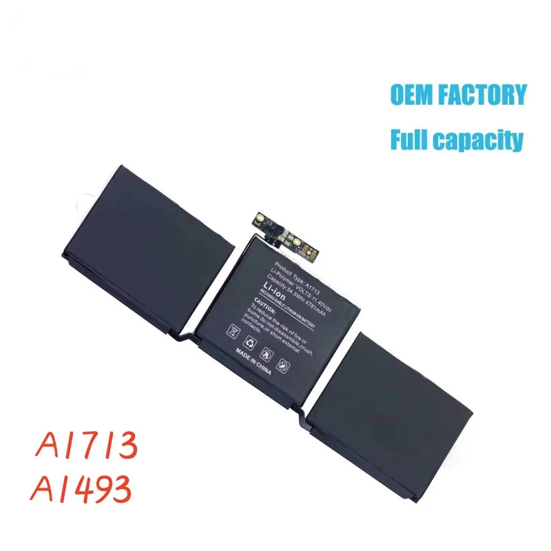 

11,4 в мАч для Apple Macbook A1713. A1493. A1502 A1708 2013-2014. Идеальная совместимость и плавное использование аккумулятора ноутбука