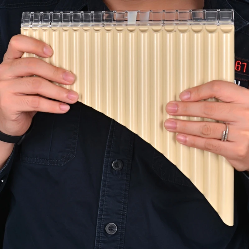 Высокое качество 18 труб PanFlute с базой G ключ ABS пластик Румыния Pan flute музыкальный