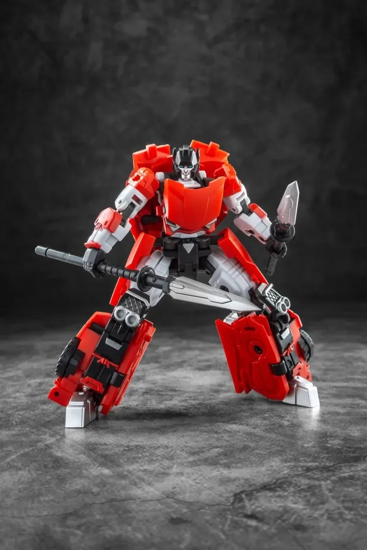 InStock Transformation Sideswipe Iron Factory IF EX-73 Wind and Fire Instant Flame Rider Фигурка Игрушка Подарочная