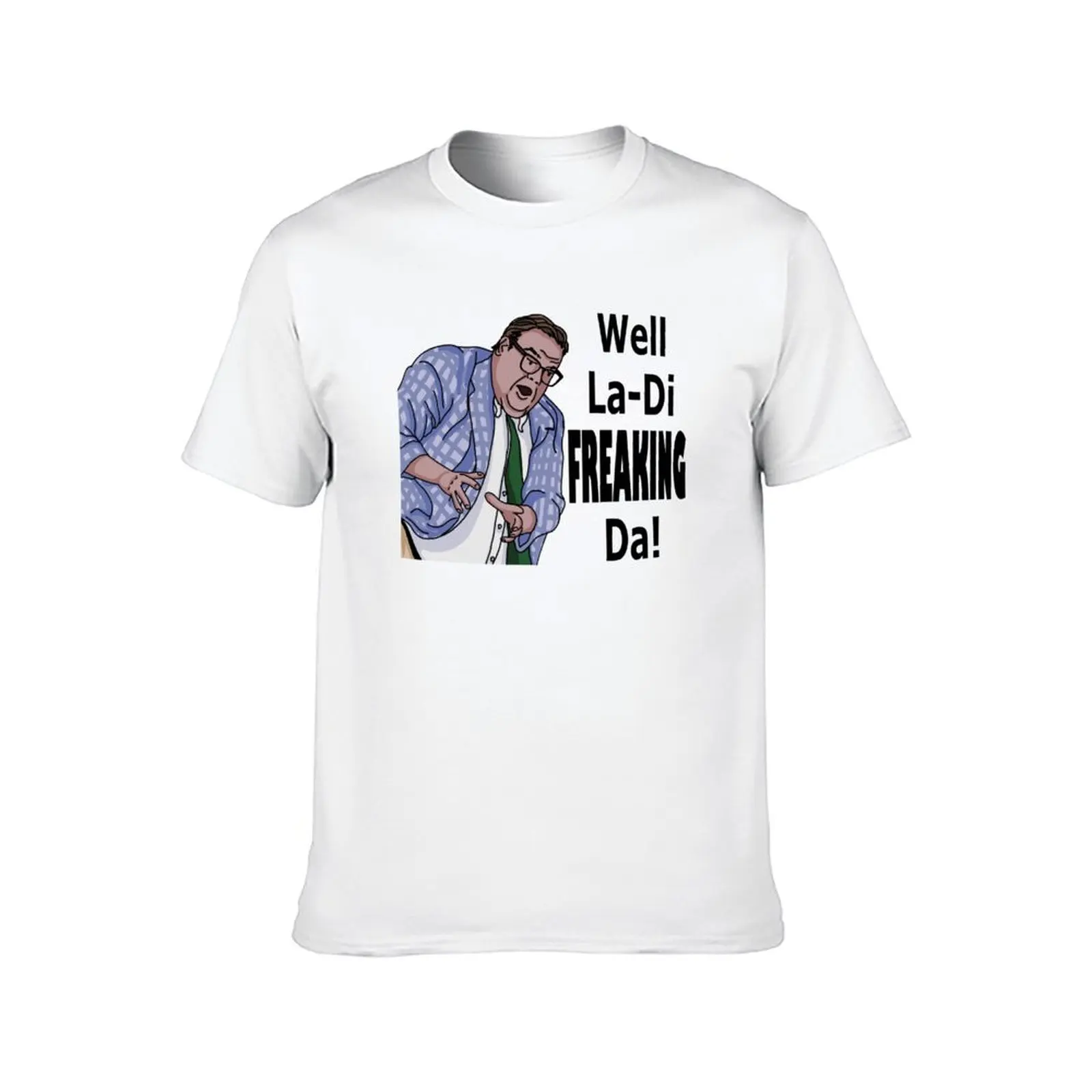 Фото (Crazy t-Shirt La-Di-Freaking-Da! Мужские рубашки оверсайз Hands) Рубашка из матового хлопка Foley t anime №2