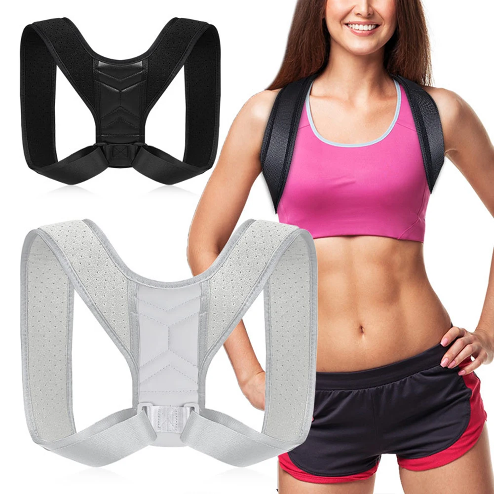 

Posture Corrector Vest Waterproof Back Support Belt Adjustable Lightweight Breathable Men Women for Spinal Neck Shoulder