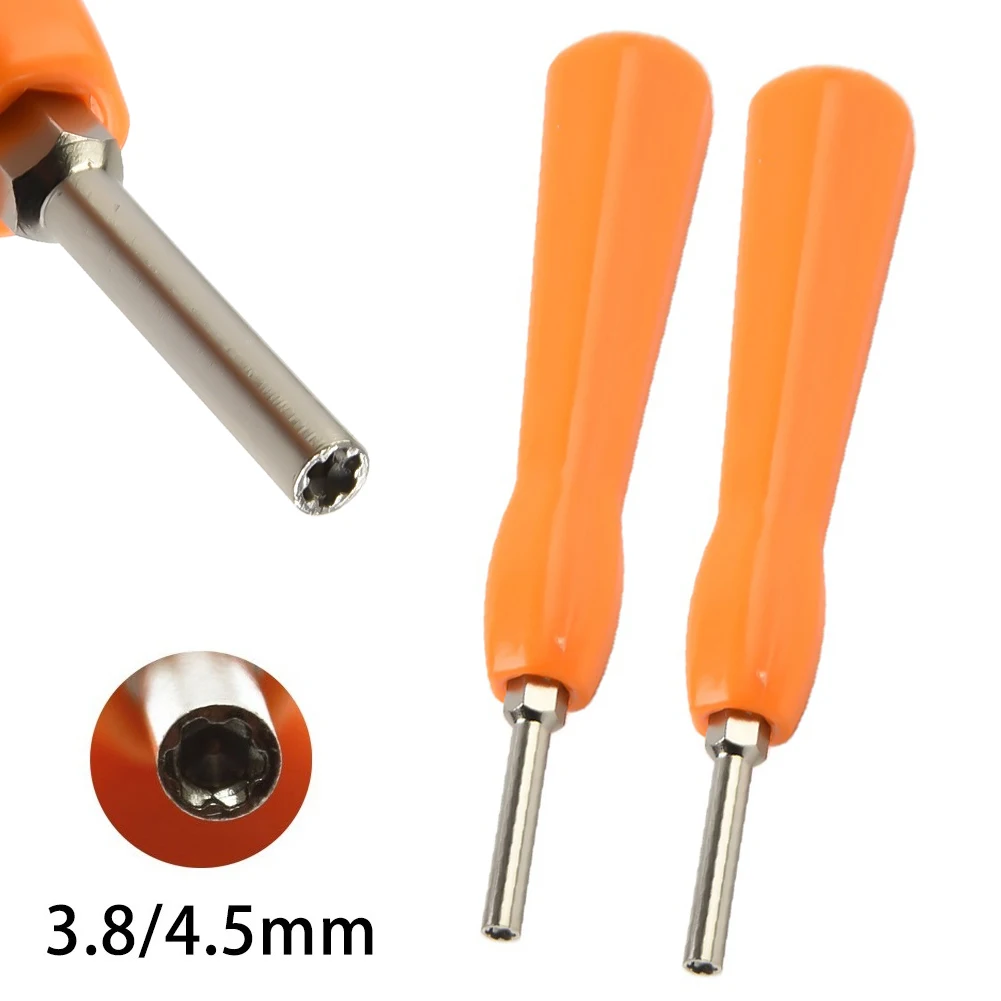 

2 Pcs Socket Screwdriver 3.8/4.5mm Hex Head 112mm For Gamebit Security Repairing For SFC MD N64 Repair Hand Manual Tools