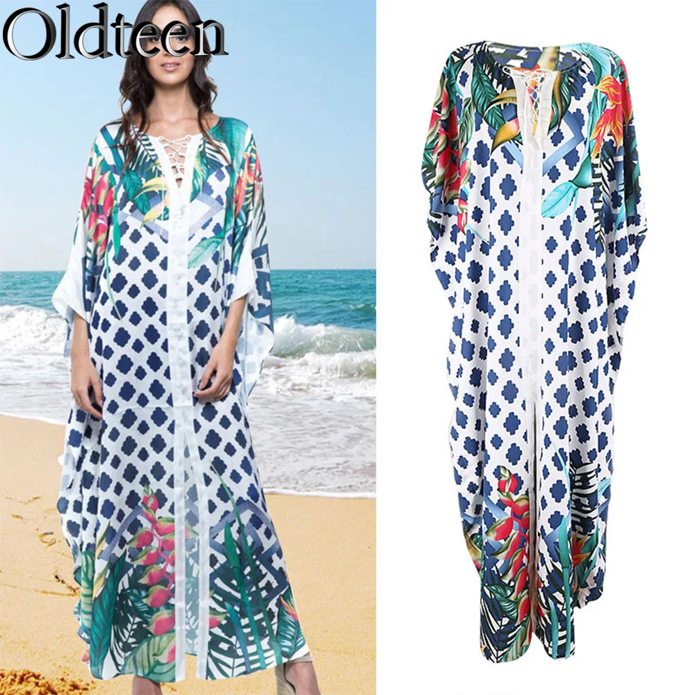 

Hot Selling Fashion Quick Drying Robe Cover-Up Summer Beach Casual Sun Protection Long Skirt Bikini Cover Up Swimsuit Outerwear