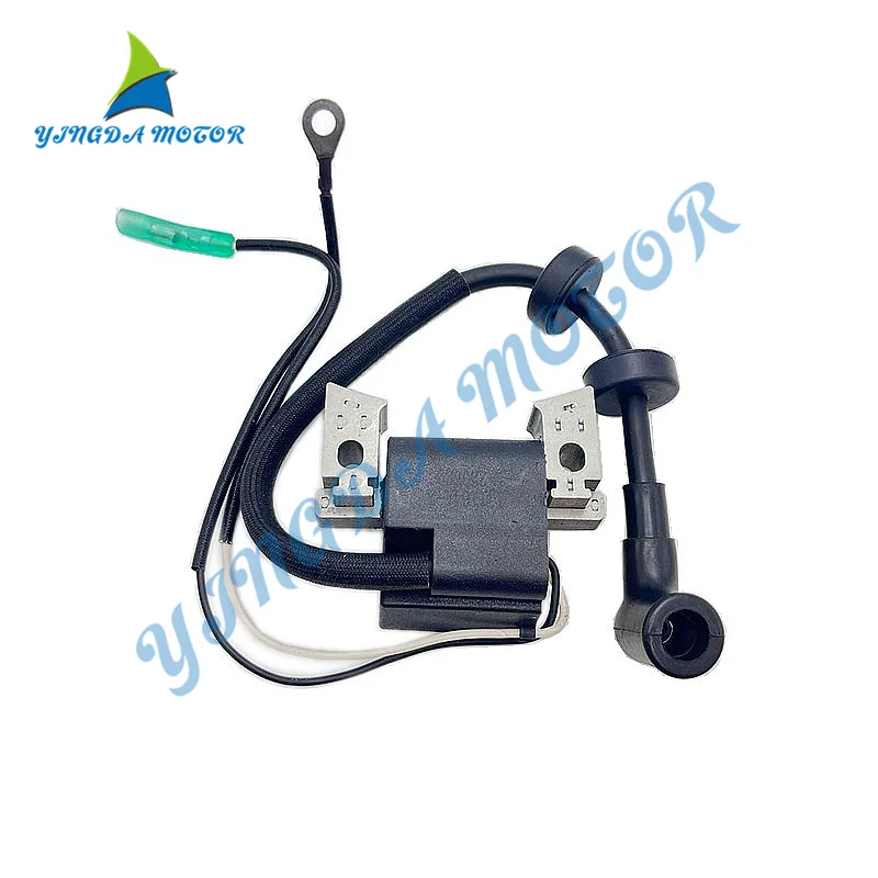 Фото Катушка зажигания в сборе с CDI 6BX-85571-00 для лодочных моторов Yamaha 4-тактных F4L F4B F4S F5A F6L F6S F6C F6 6BX-85571-00 №2