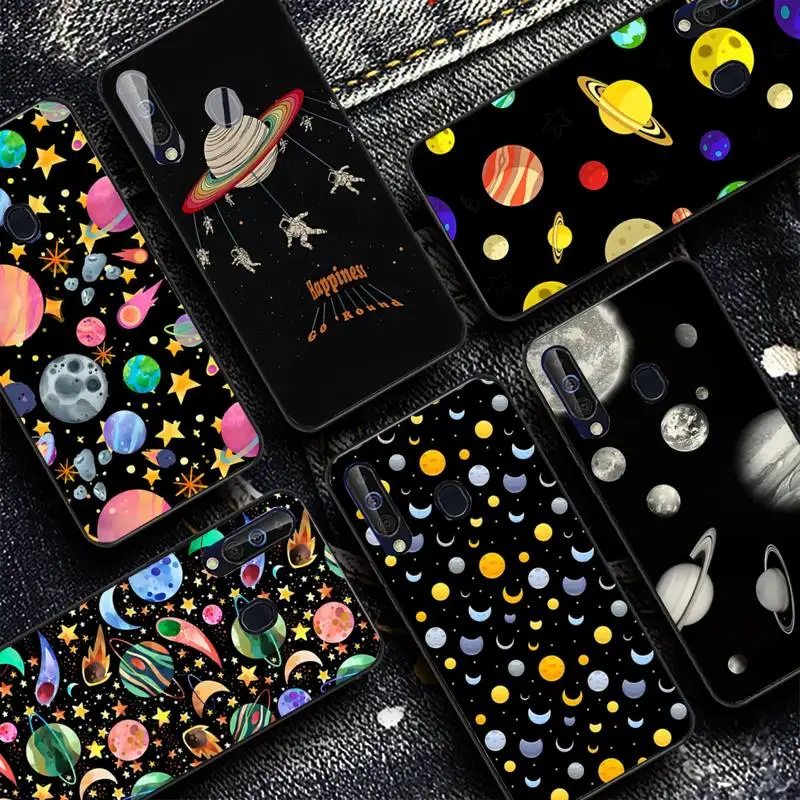 

Outer Space Planet Stars Moon Phone Case For Samsung A 10 11 12 13 20 21 22 30 31 32 40 51 52 53 70 71 72 73 91 13 shell