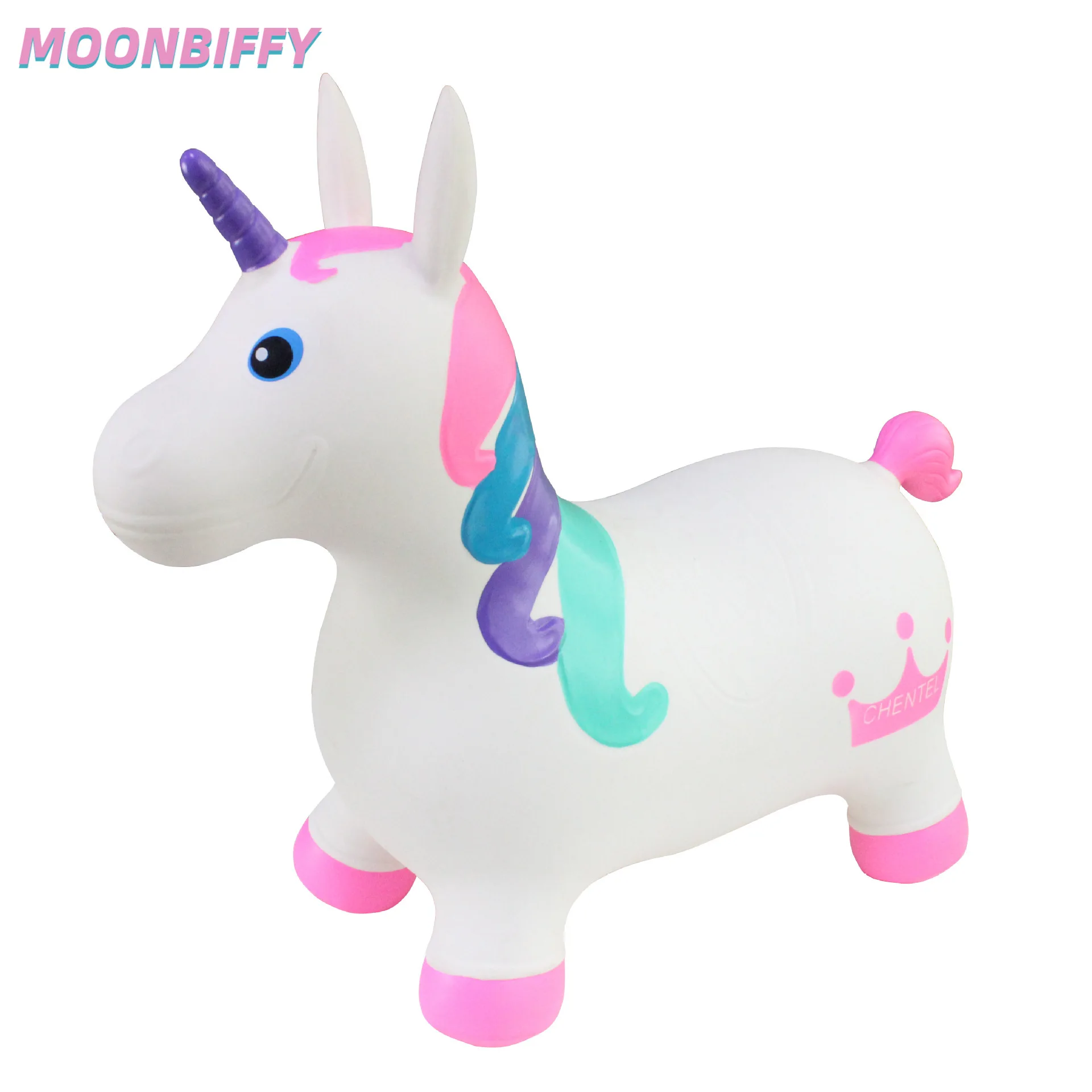 Baby Rocker Baby Inflatable Bouncer Jumping Horse Toys Kids Animal Bouncy