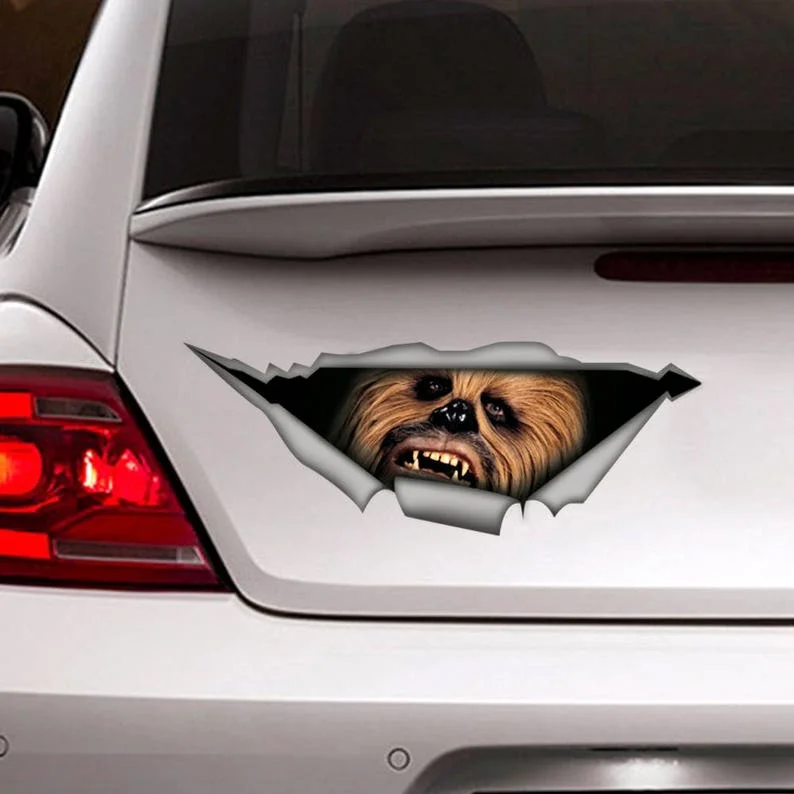 

Funny Dog Window Car Sticker Car DecalFunny Car Decal, Bumper Decal, Vinyl Decal , Car Magnet