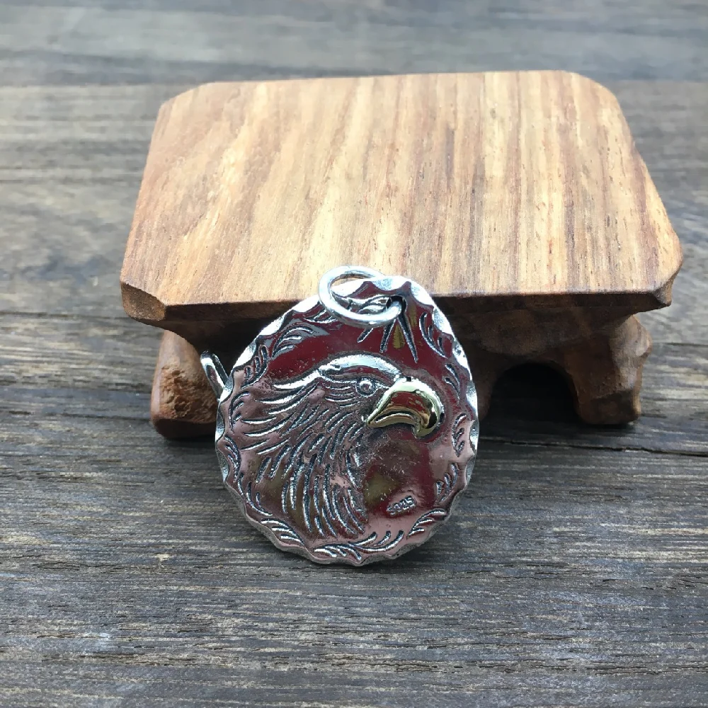 Модные ювелирные изделия в японском стиле кулон ручной работы из стерлингового