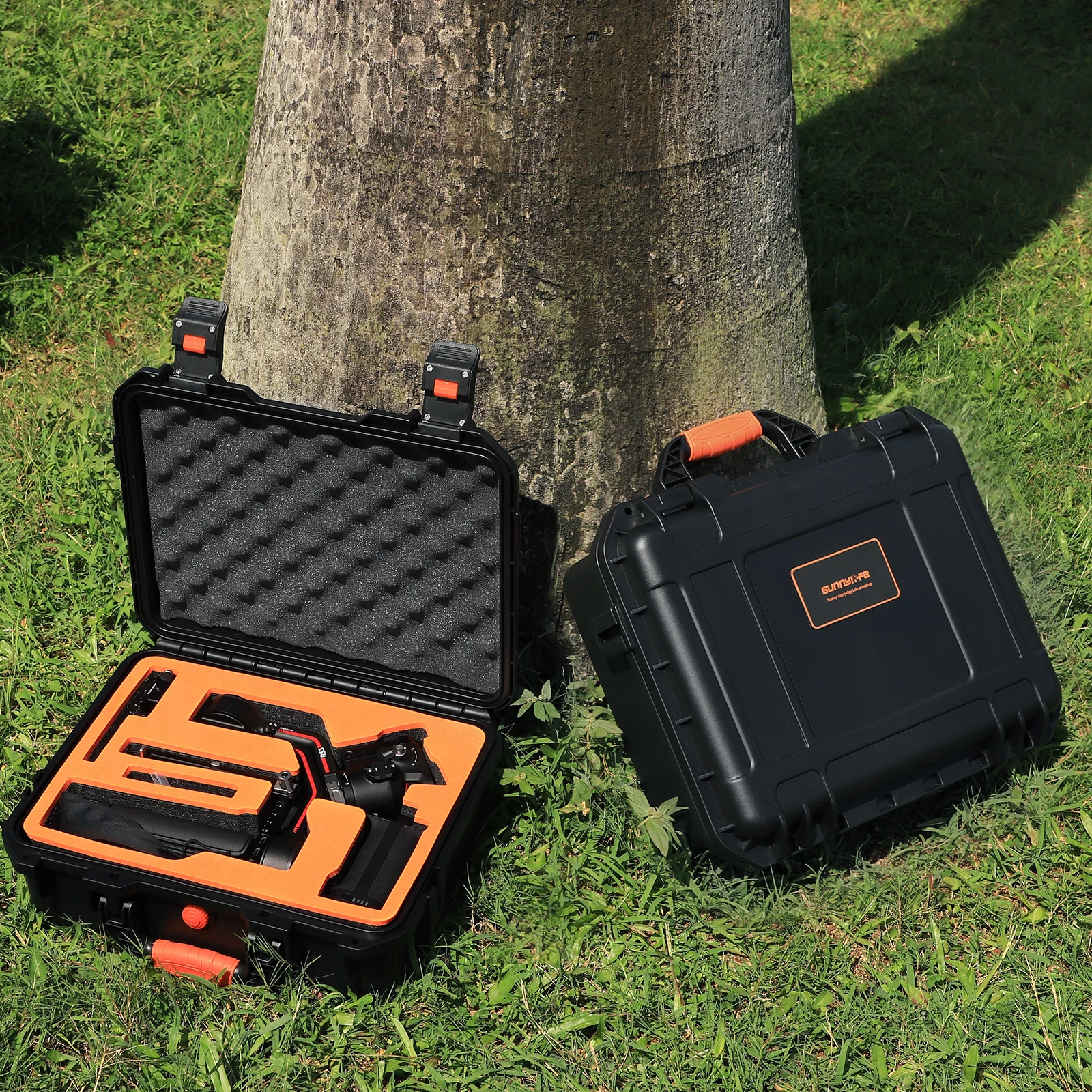 For DJI Ruying RS3 safety box waterproof storage bag handheld gimbal stabilizer outdoor protective suitcase enlarge