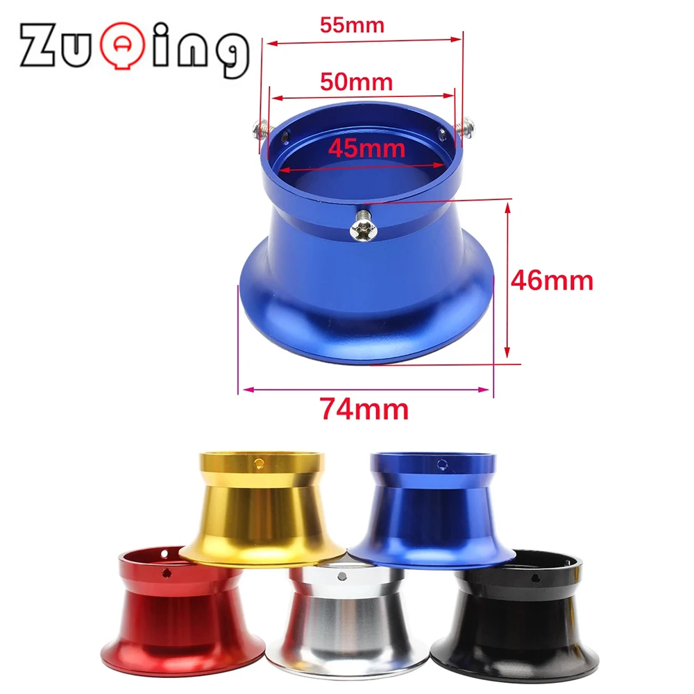

50mm Motorcycle Modified Carburetor air filter cup wind cup trumpet cup For Keihin OKO KOSO Mikuni PE PWK24/26/28/30 PE28 PE30