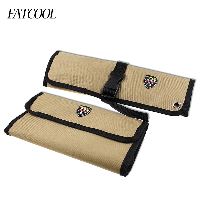 

FATCOOL Tools Bag 600D Nylon Oxford Tool Roll Pouch Electric Tools Handbag