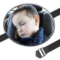 car safety view back seat mirror baby car mirror children facing rear ward infant care square safety kids monitor 1717cm