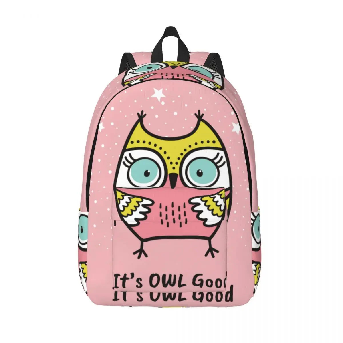 Its Owl Good Backpack Male School Student Backpack Female Large Capacity Laptop Backpack