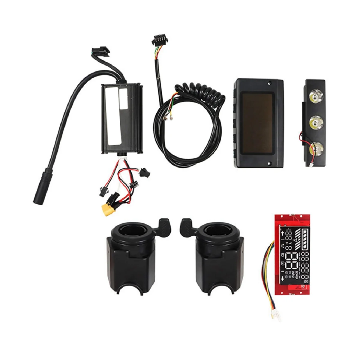 

Electric Scooter Controller Kit for 8Inch Scooter Throttle Display Panel Lampshade Accessories