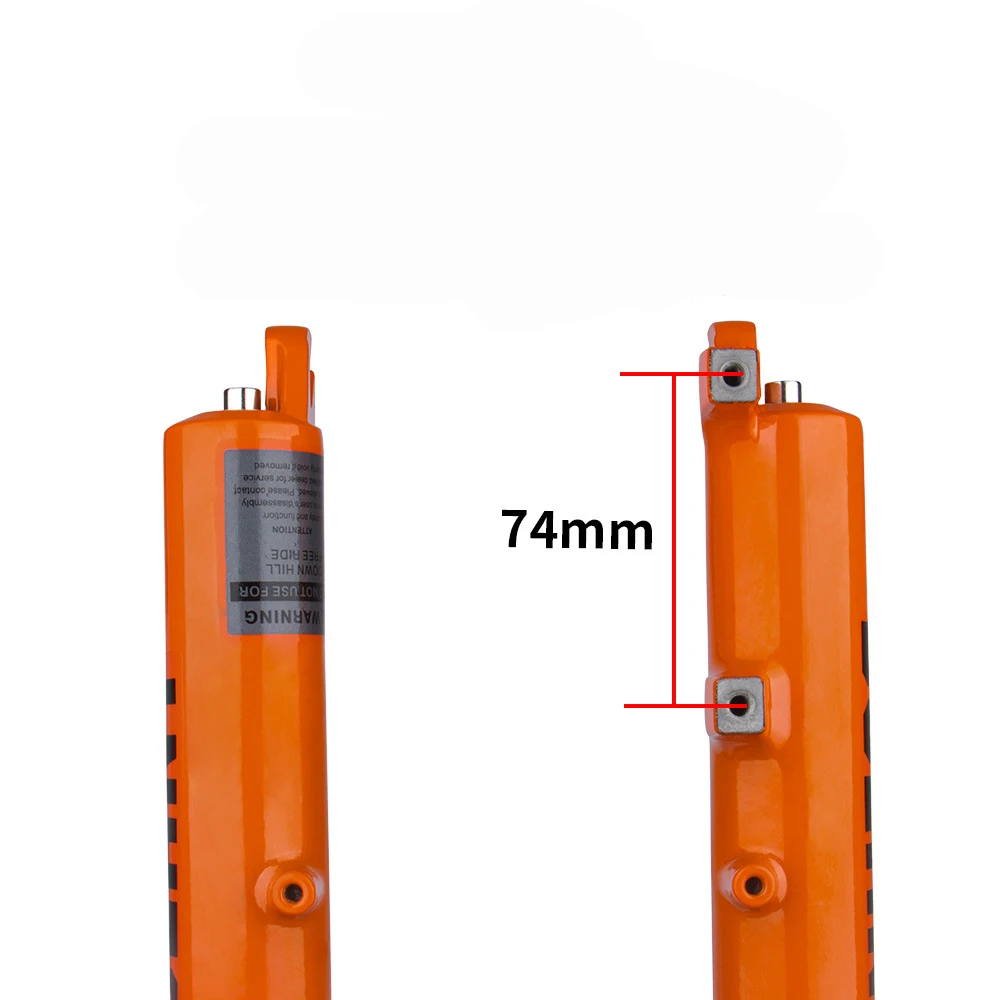 Велосипедная амортизирующая вилка Bolany амортизационная из магния для горного