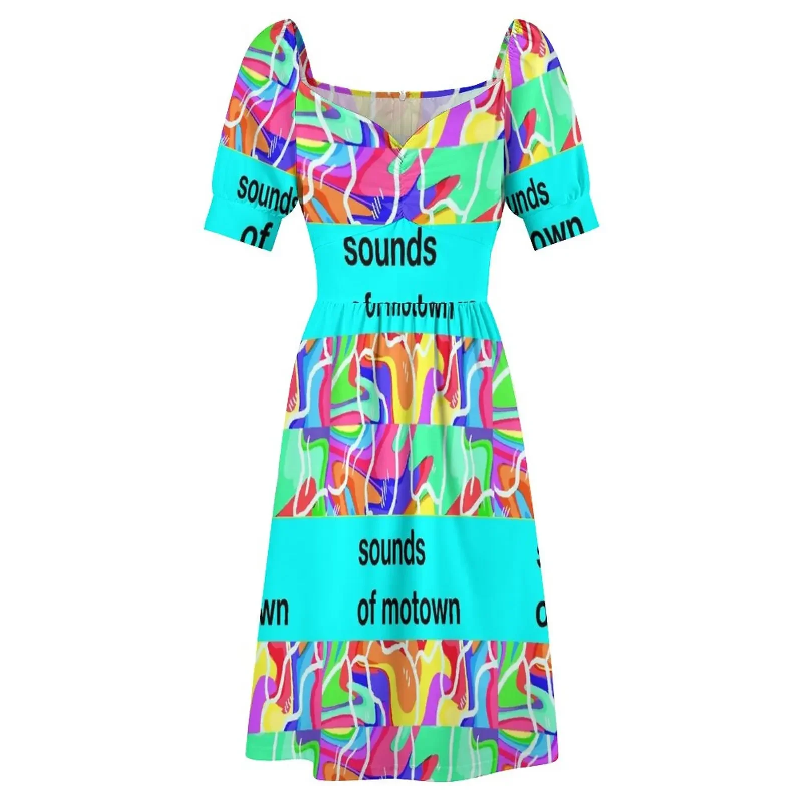 Платье из полиэстера Sounds of Motown