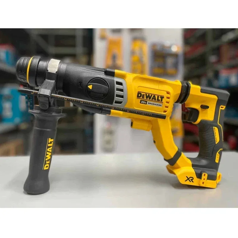Фото DEWALT DCH263 20 В бесщеточный аккумуляторный молоток SDS PLUS D-образная ручка роторный электрический молоток настенная дрель для бетона электроинструменты №3