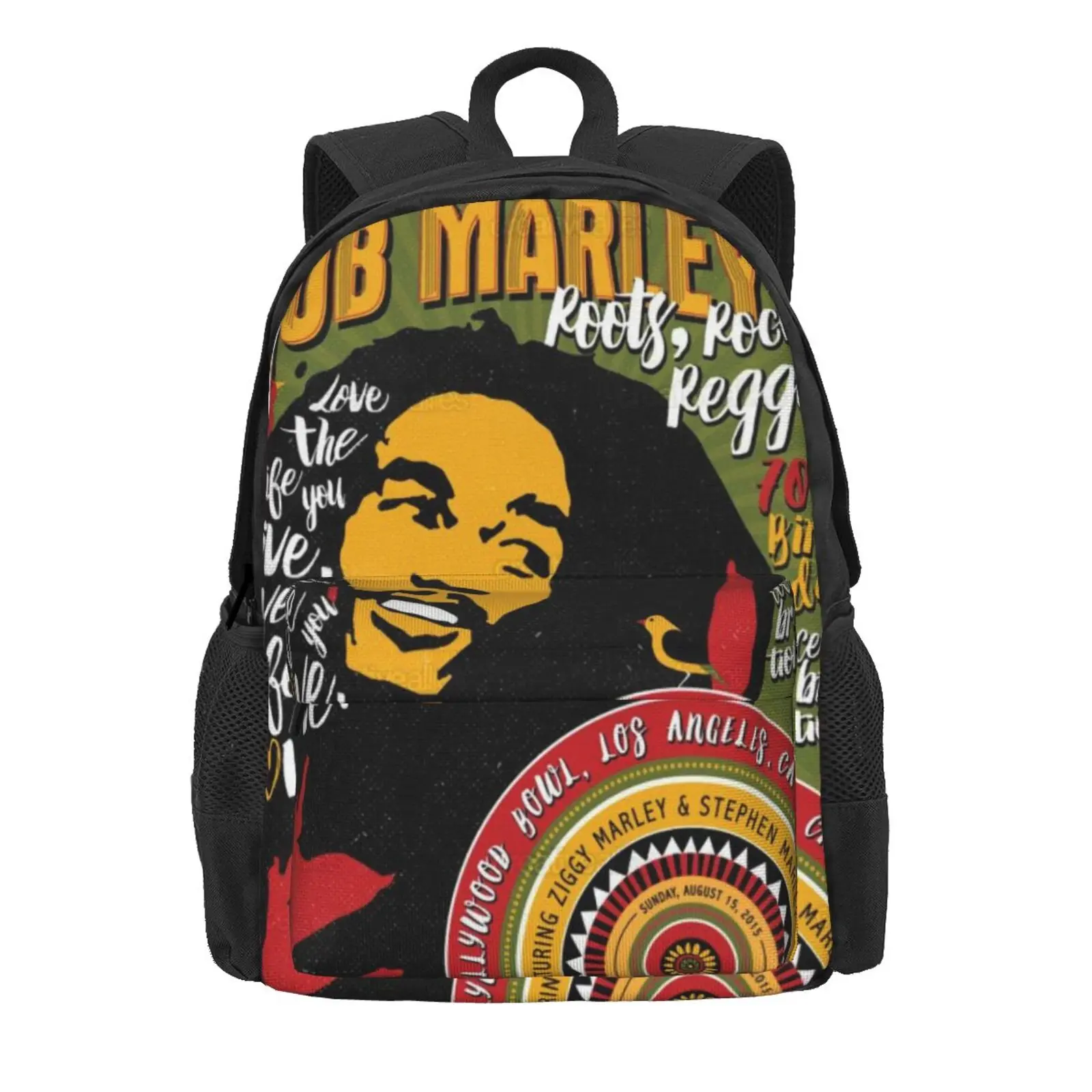 

Сумка-тоут для мужчин и женщин, школьный ранец Bob Marley 11