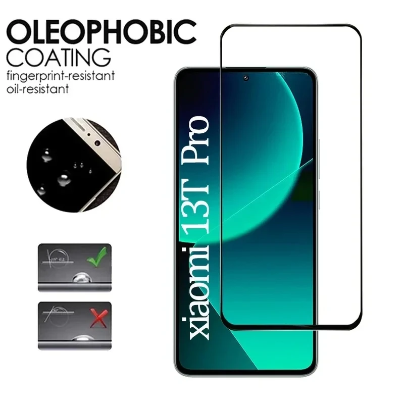 Фото Защита экрана для Xiaomi Poco X6 Pro X5 X3 NFC F3 C65 11 Lite 5G Ne 12 13T 12T 11T C40 C55 C61 X4 M5 F1 9T 10T 14 13 A3, стекло №2