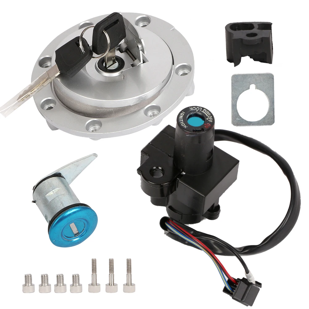 

Fuel Tank Cap Ignition Switch Barrel Key Seat Lock Fit Honda CBR250RR MC19 MC22