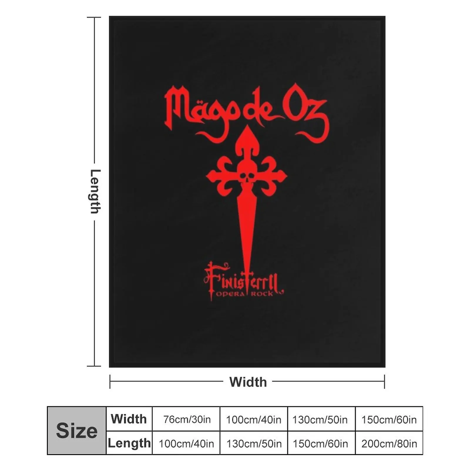 Бейсбольная футболка Mago De Oz одеяло реглан для путешествий косплей аниме одеяла