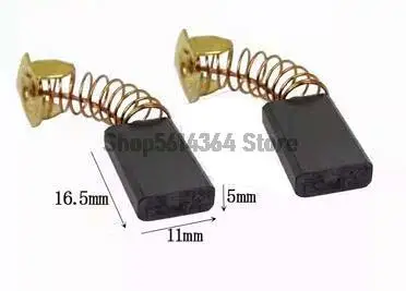 

Пары универсальных угольных щеток для угловой шлифовальной машины с электродвигателем