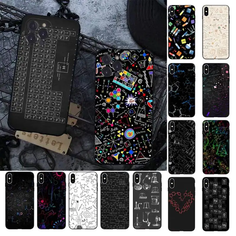 

I Love Chemistry Phone Case For iPhone 8 7 6 6S Plus X SE 2020 XR XS 14 11 12 13 Mini Pro Max Mobile Case