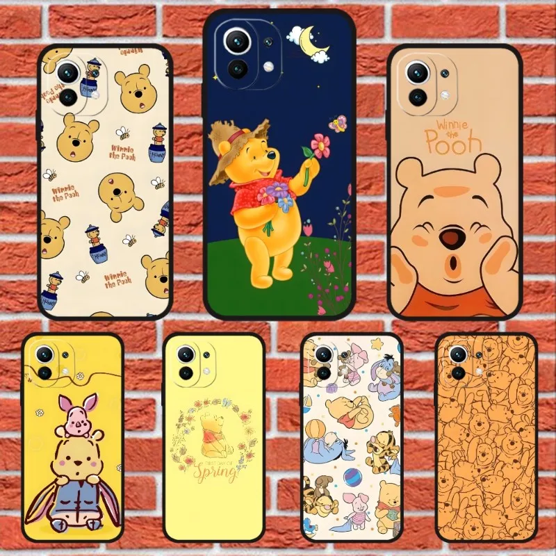 

Winnie the Pooh Phone Case for Xiaomi Redmi K40 K30 K20 10 X 9 8 7 6 A C T S Pro Plus Extreme K50 Gaming Go Soft Cover