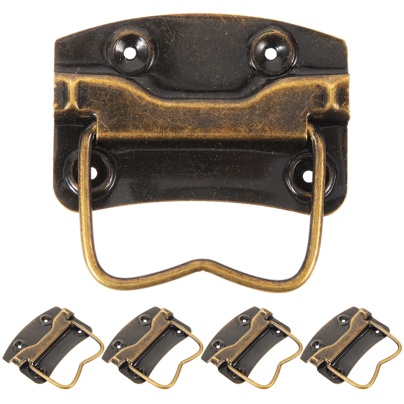 

5 pcs Vintage Box Lifting Handle Wooden Box Handle Vintage Wooden Case Handles